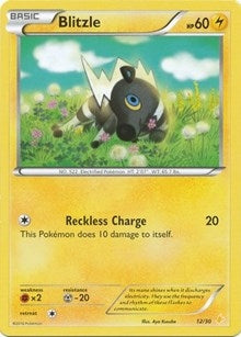 Image for Blitzle (12) (12/30) (XY Trainer Kit: Pikachu Libre & Suicune) - Pokemon