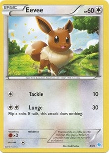 Image for Eevee (4/30) (XY Trainer Kit: Pikachu Libre & Suicune) - Pokemon
