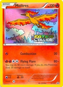 Image for Moltres - XY127 (Prerelease) [Staff] (XY127) (XY Promos) - Pokemon