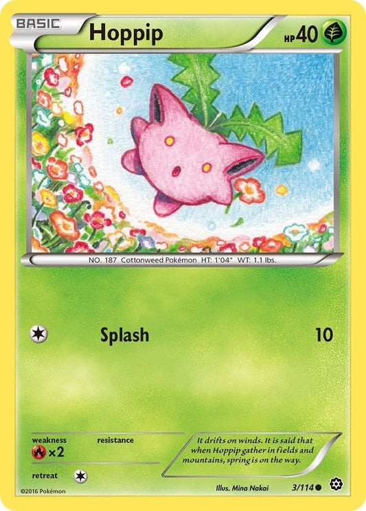 Image for Hoppip (3/114) (XY - Steam Siege) - Pokemon
