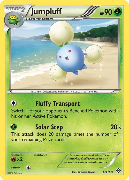 Image for Jumpluff (5/114) (XY - Steam Siege) - Pokemon