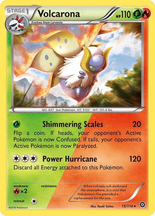 Image for Volcarona (15/114) (XY - Steam Siege) - Pokemon