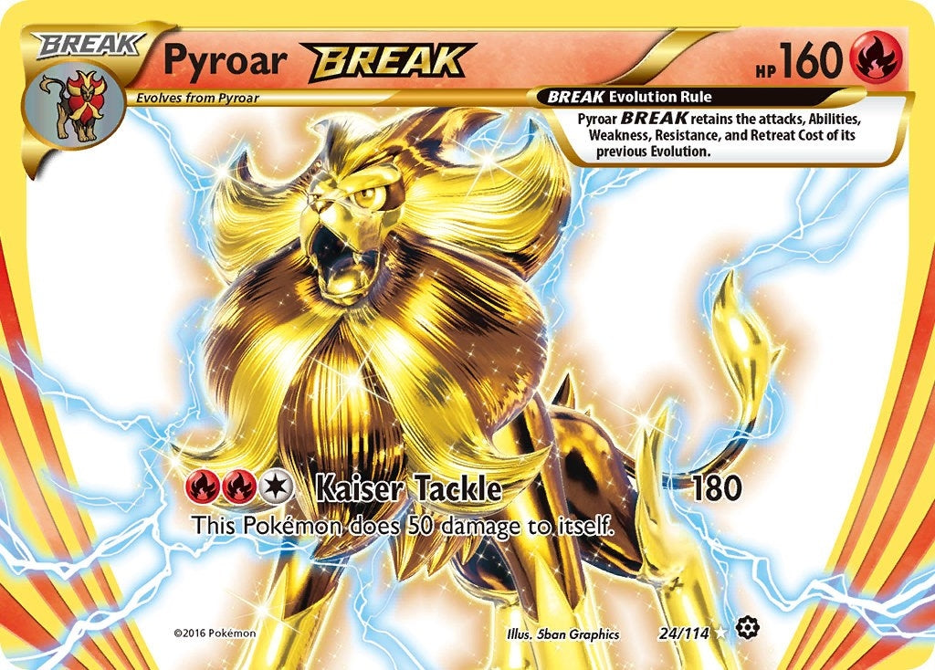 Image for Pyroar BREAK (24/114) (XY - Steam Siege) - Pokemon