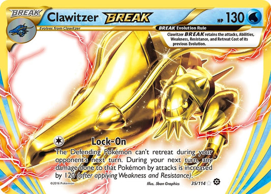 Image for Clawitzer BREAK (35/114) (XY - Steam Siege) - Pokemon