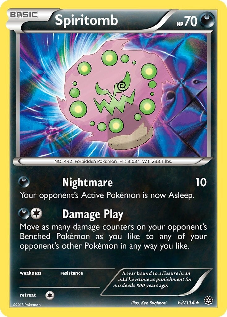 Image for Spiritomb (62/114) (XY - Steam Siege) - Pokemon