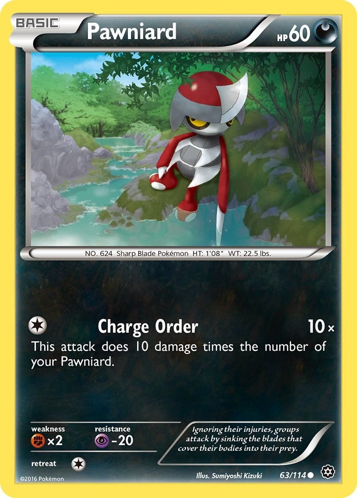 Image for Pawniard (63/114) (XY - Steam Siege) - Pokemon