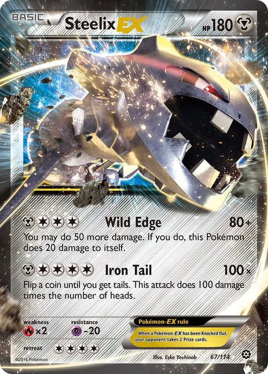 Image for Steelix EX (67/114) (XY - Steam Siege) - Pokemon
