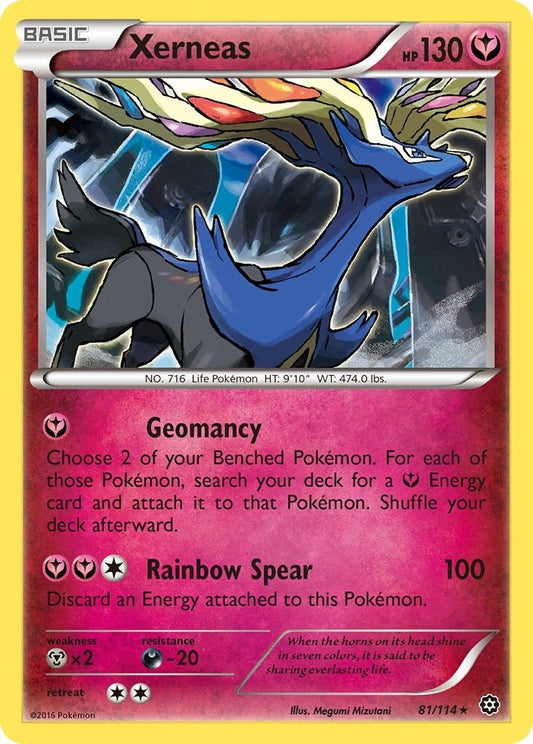 Image for Xerneas (81/114) (XY - Steam Siege) - Pokemon