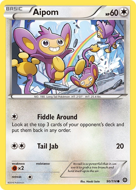 Image for Aipom (90/114) (XY - Steam Siege) - Pokemon