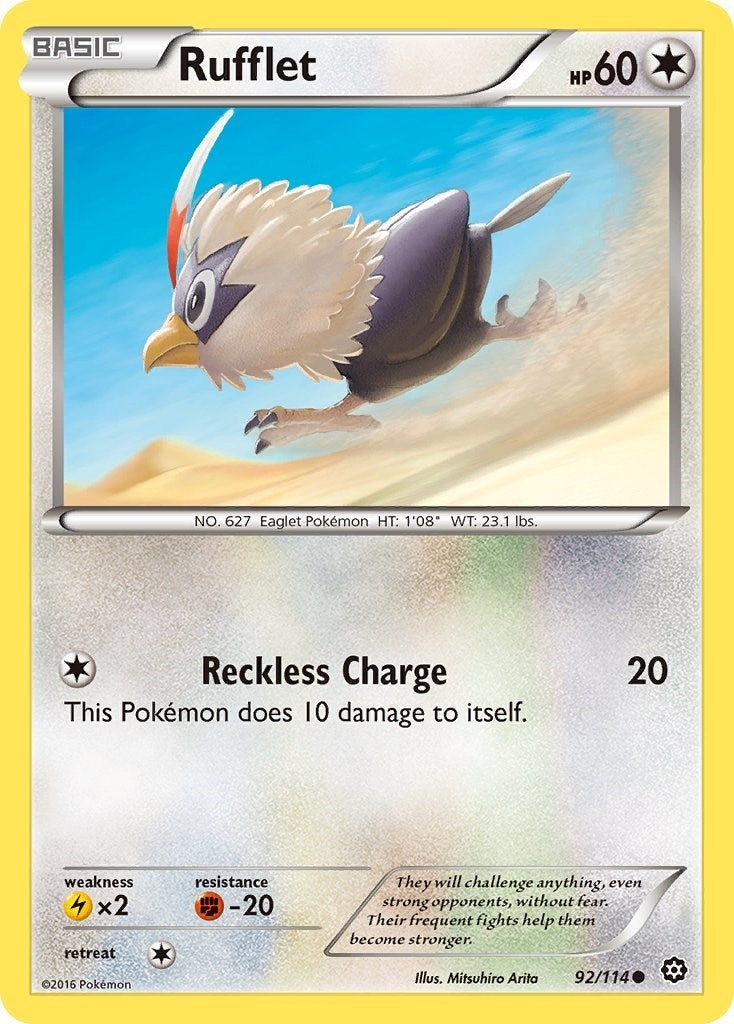 Image for Rufflet (92/114) (XY - Steam Siege) - Pokemon
