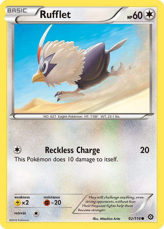 Image for Rufflet (92/114) (XY - Steam Siege) - Pokemon