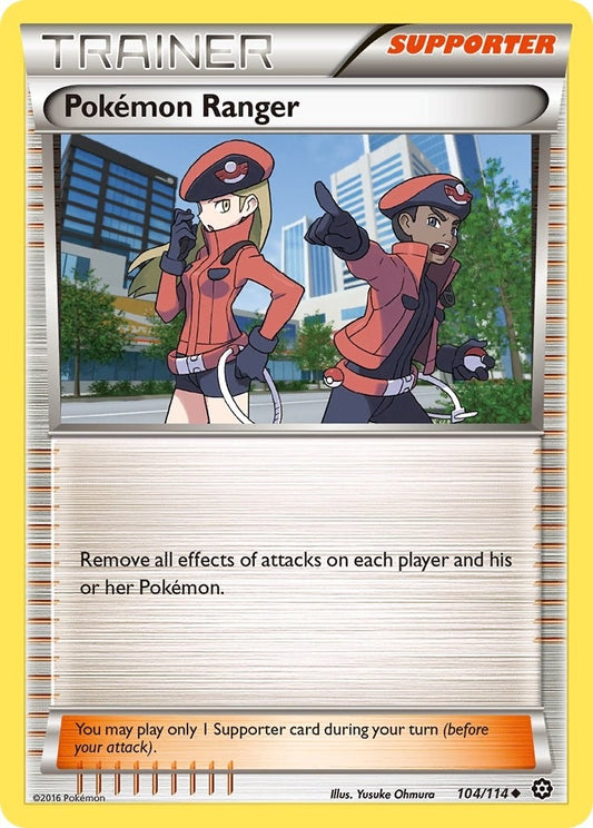 Image for Pokemon Ranger (104/114) (XY - Steam Siege) - Pokemon