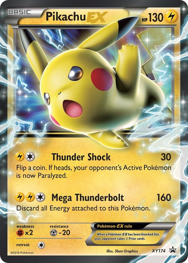 Image for Pikachu EX - XY174 (XY174) (XY Promos) - Pokemon