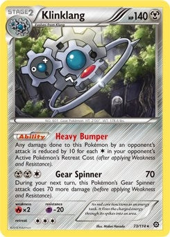 Image for Klinklang - 73/114 (XY Steam Siege) (073/114) (Deck Exclusives) - Pokemon