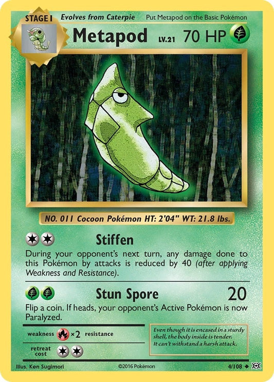 Image for Metapod (4/108) (XY - Evolutions) - Pokemon