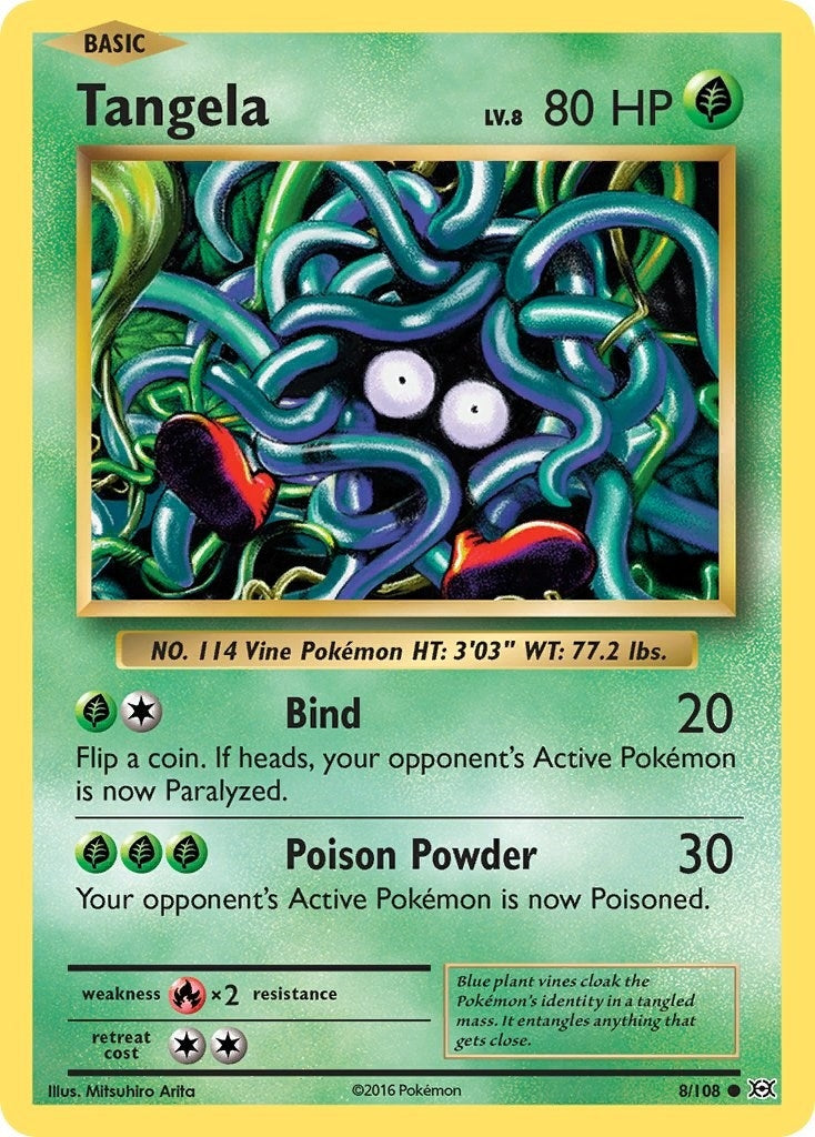 Image for Tangela (8/108) (XY - Evolutions) - Pokemon