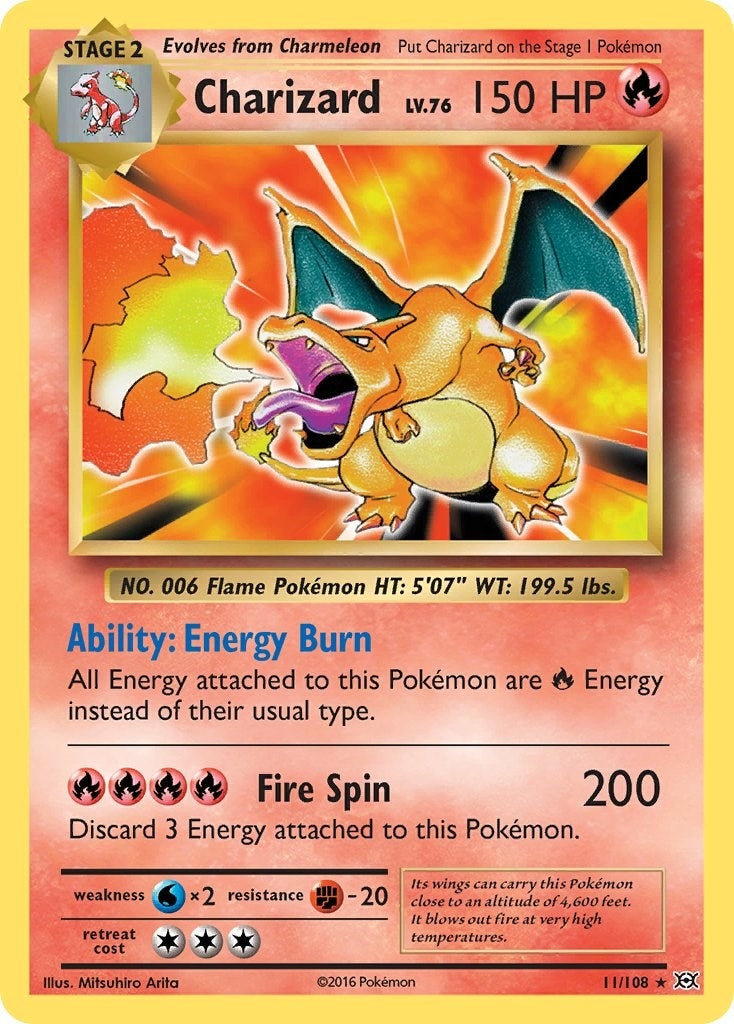 Image for Charizard (11/108) (XY - Evolutions) - Pokemon