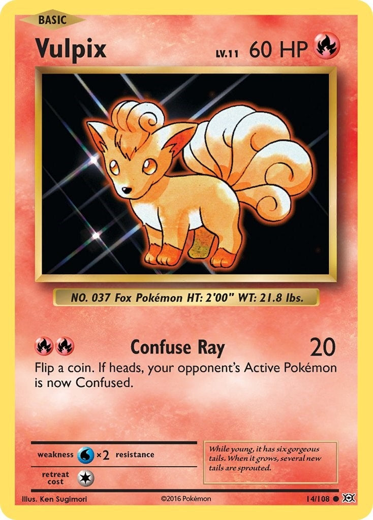 Image for Vulpix (14/108) (XY - Evolutions) - Pokemon