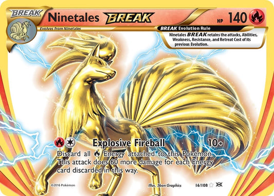 Image for Ninetales BREAK (16/108) (XY - Evolutions) - Pokemon