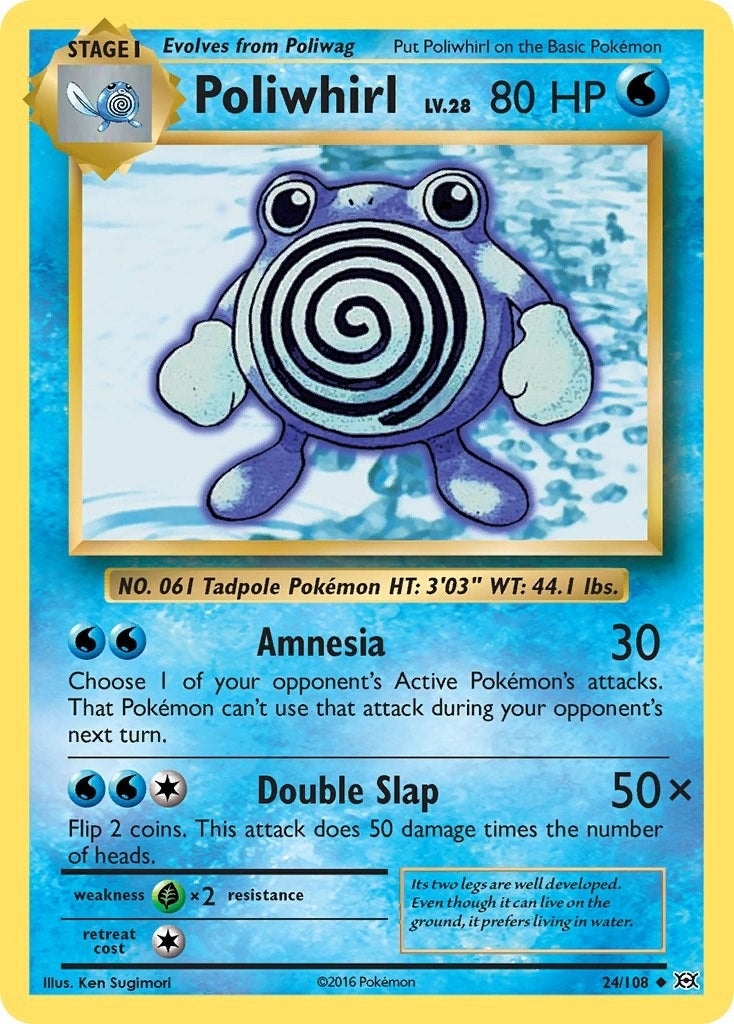 Image for Poliwhirl (24/108) (XY - Evolutions) - Pokemon