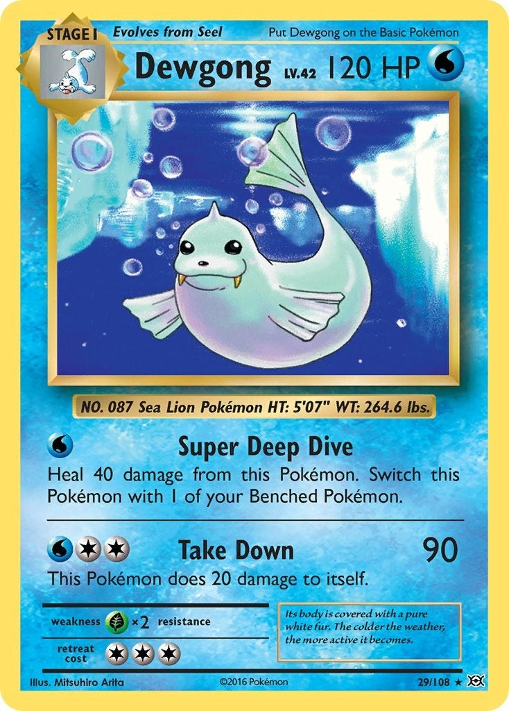 Image for Dewgong (29/108) (XY - Evolutions) - Pokemon