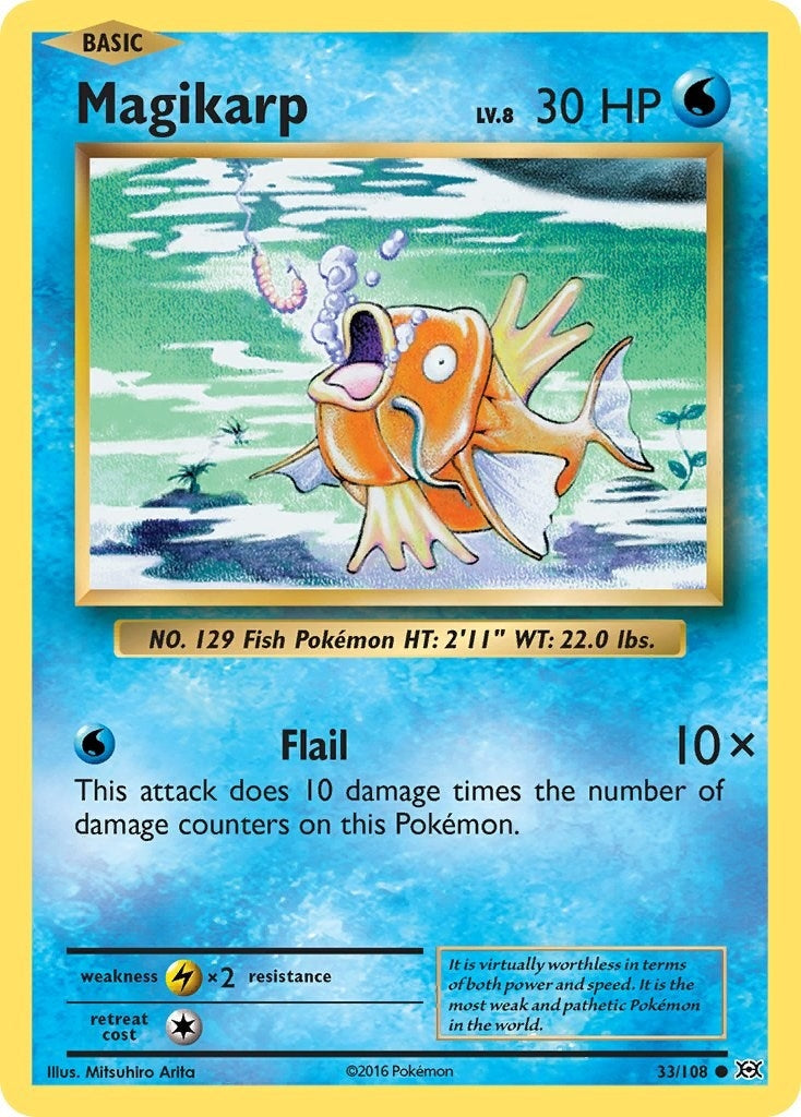 Image for Magikarp (33/108) (XY - Evolutions) - Pokemon