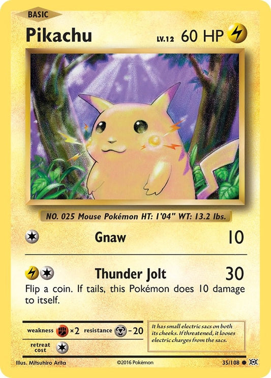 Image for Pikachu (35/108) (XY - Evolutions) - Pokemon
