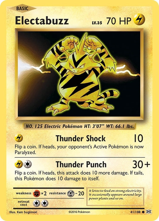 Image for Electabuzz (41/108) (XY - Evolutions) - Pokemon