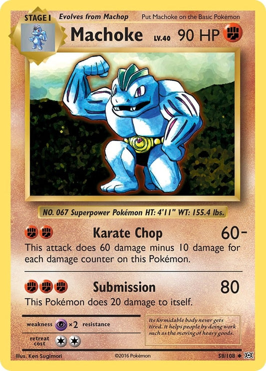 Image for Machoke (58/108) (XY - Evolutions) - Pokemon