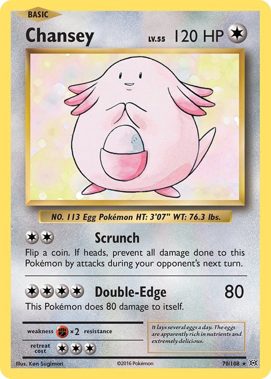 Image for Chansey (70/108) (XY - Evolutions) - Pokemon