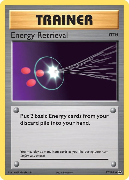 Image for Energy Retrieval (77/108) (XY - Evolutions) - Pokemon