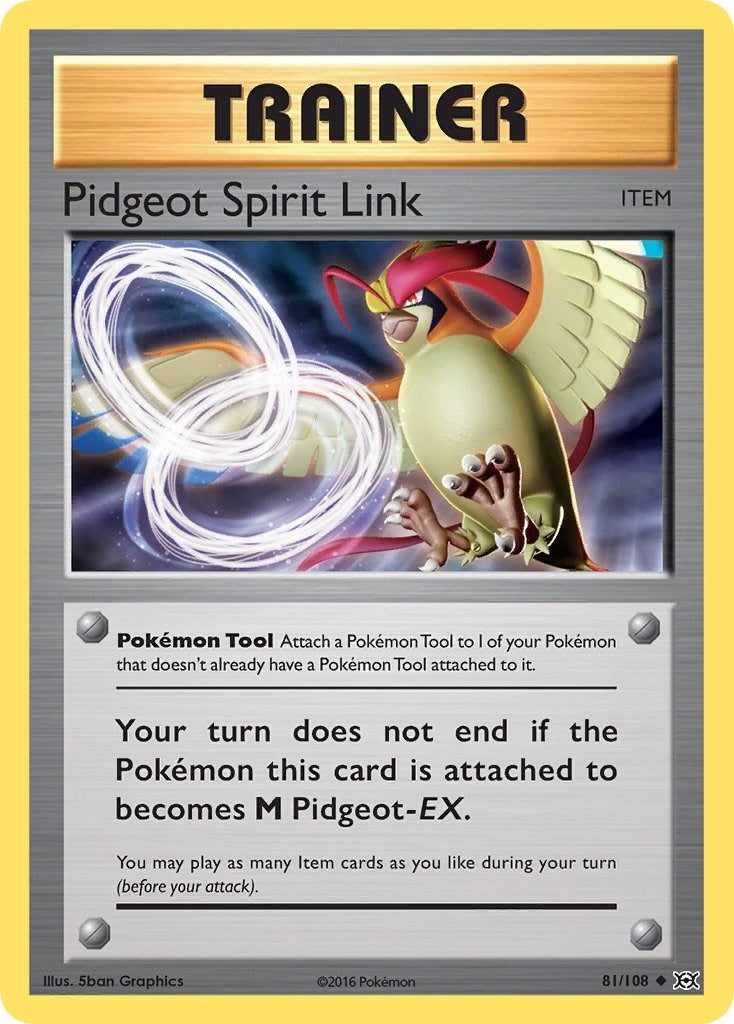 Image for Pidgeot Spirit Link (81/108) (XY - Evolutions) - Pokemon