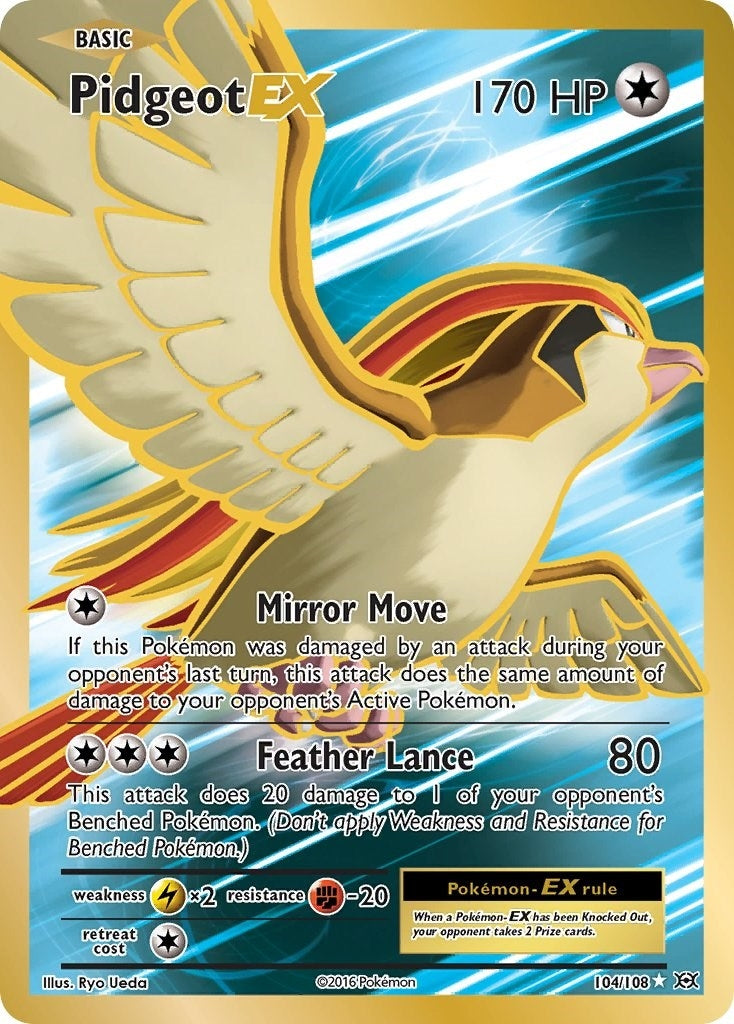 Image for Pidgeot EX (Full Art) (104/108) (XY - Evolutions) - Pokemon