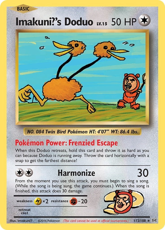 Image for Imakuni?'s Doduo (112/108) (XY - Evolutions) - Pokemon
