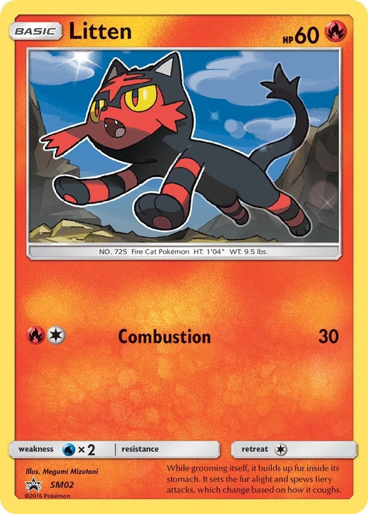 Image for Litten - SM02 (SM02) (SM Promos) - Pokemon