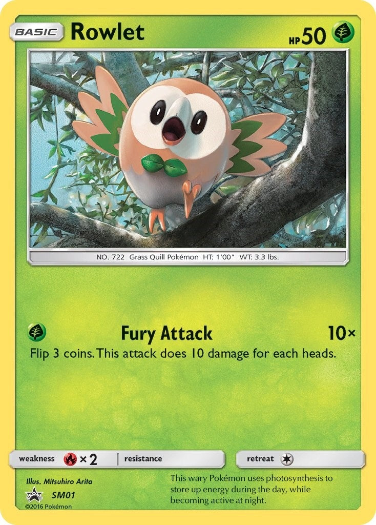 Image for Rowlet - SM01 (SM01) (SM Promos) - Pokemon