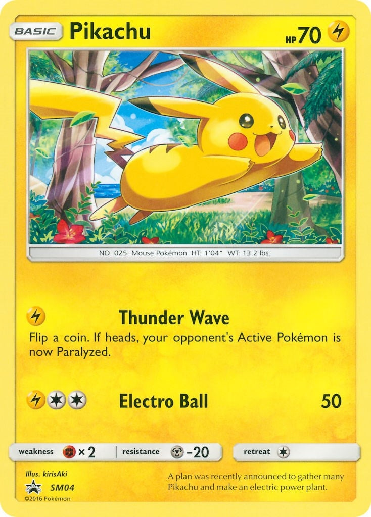 Image for Pikachu - SM04 (SM04) (SM Promos) - Pokemon
