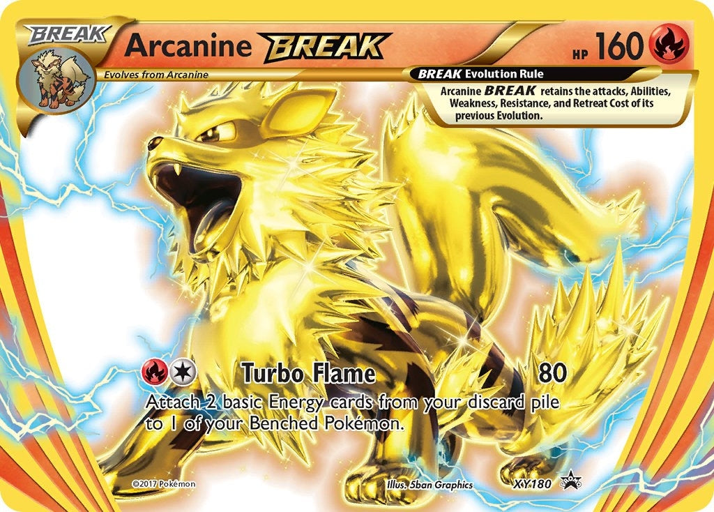 Image for Arcanine BREAK - XY180 (XY180) (XY Promos) - Pokemon