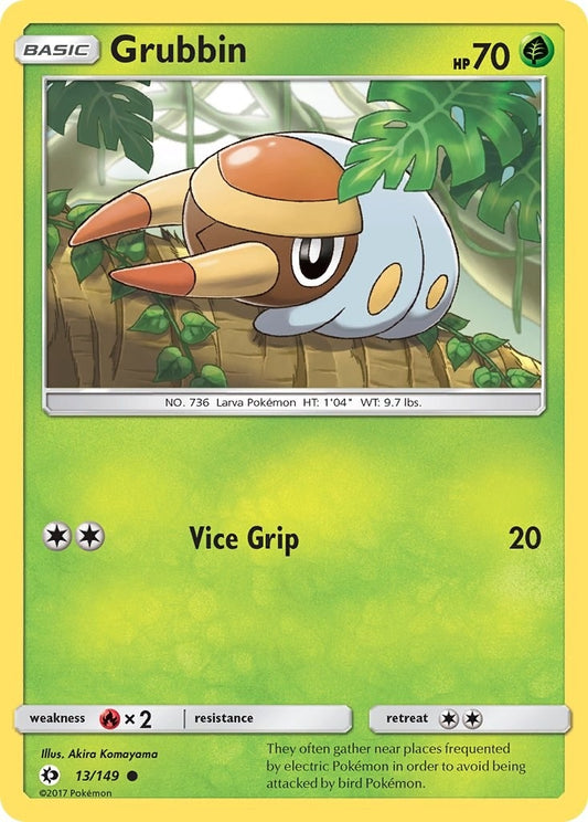 Image for Grubbin (13/149) (SM Base Set) - Pokemon