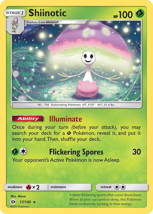 Image for Shiinotic (17/149) (SM Base Set) - Pokemon