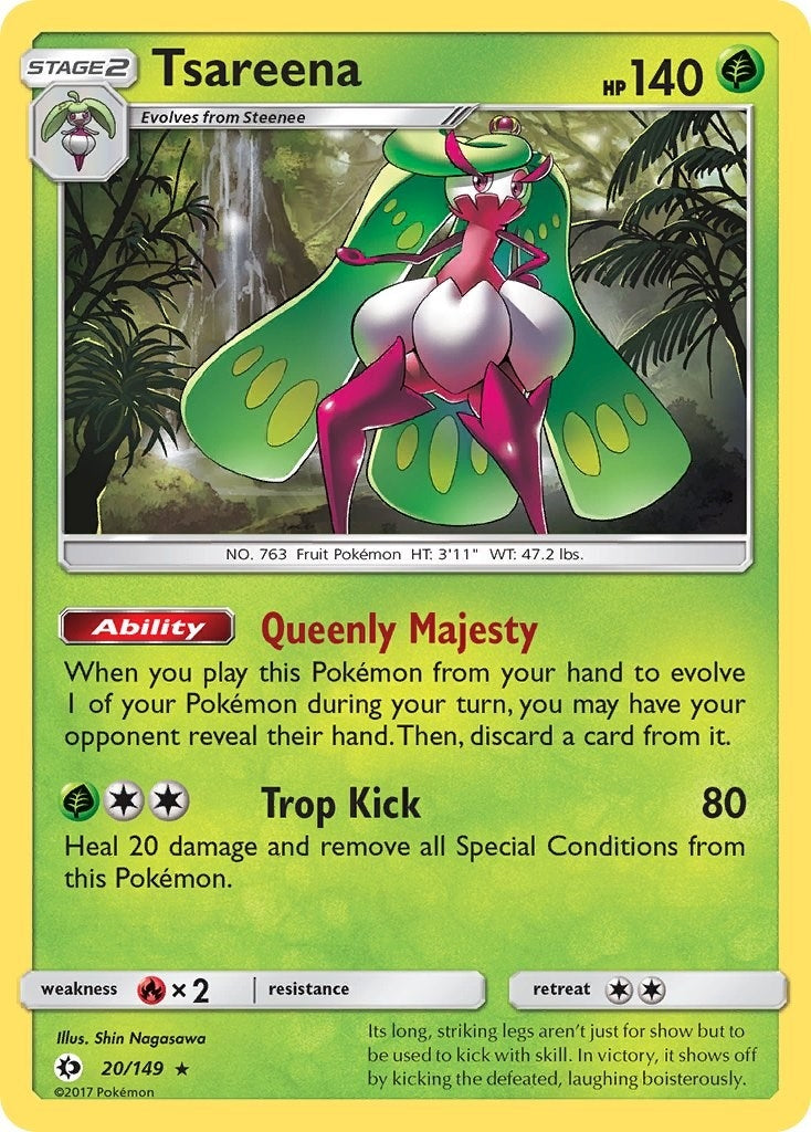 Image for Tsareena (20/149) (SM Base Set) - Pokemon