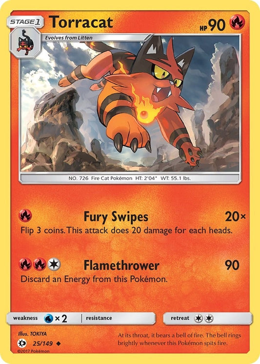Image for Torracat (25/149) (SM Base Set) - Pokemon