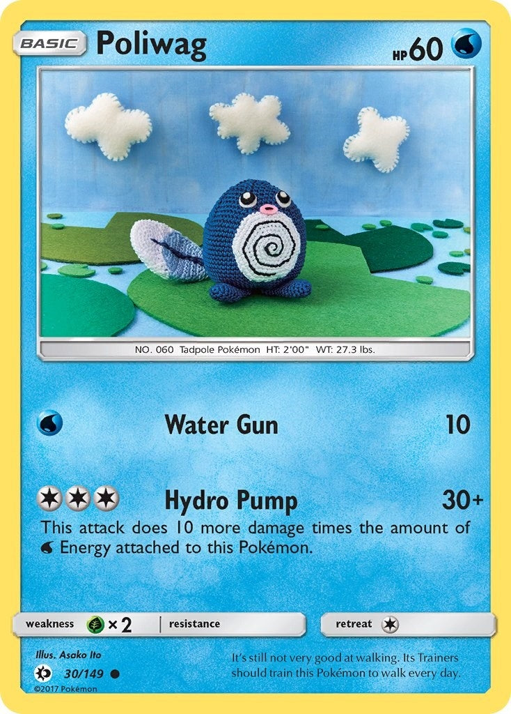 Image for Poliwag (30/149) (SM Base Set) - Pokemon