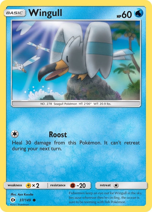 Image for Wingull (37/149) (SM Base Set) - Pokemon
