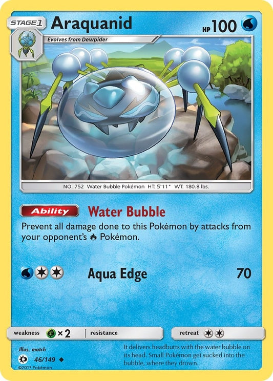 Image for Araquanid (46/149) (SM Base Set) - Pokemon