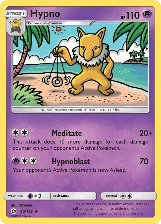 Image for Hypno (60/149) (SM Base Set) - Pokemon