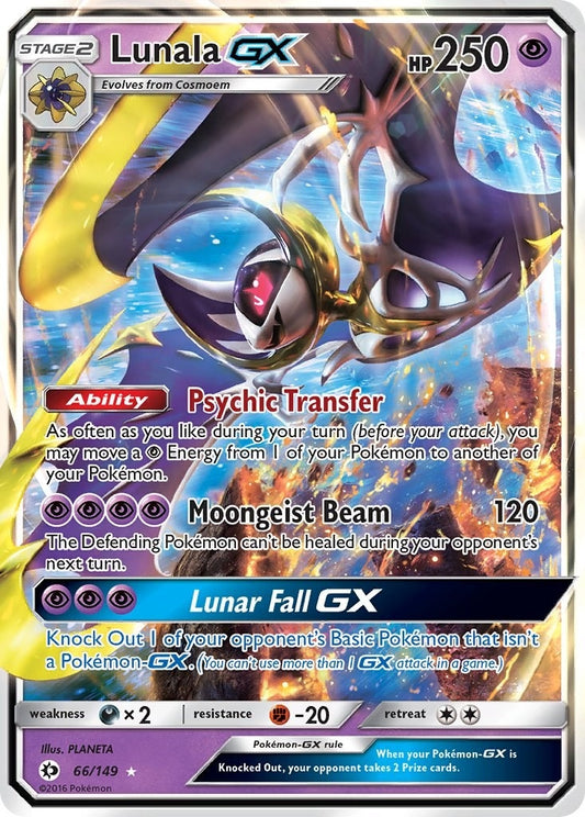 Image for Lunala GX (66/149) (SM Base Set) - Pokemon