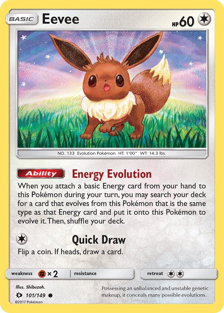 Image for Eevee (101/149) (SM Base Set) - Pokemon