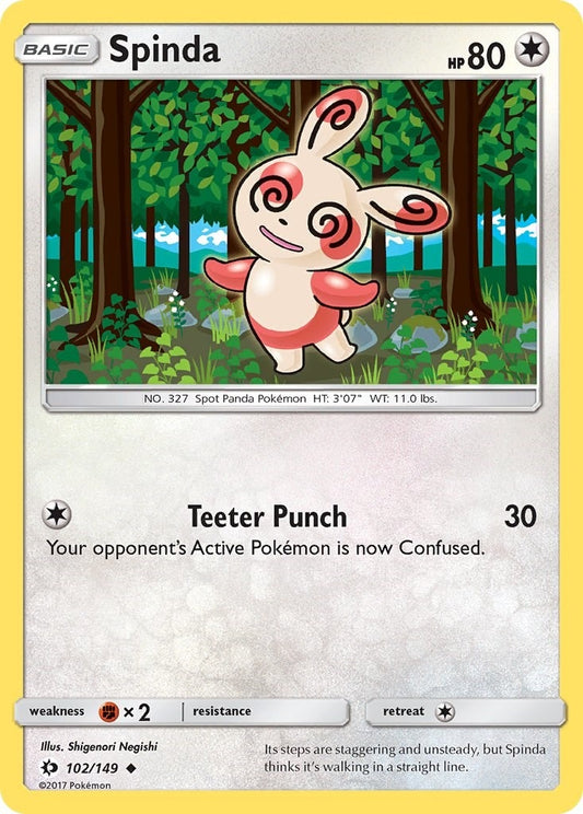 Image for Spinda (102/149) (SM Base Set) - Pokemon