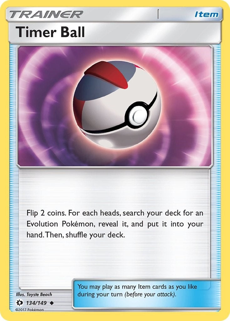 Image for Timer Ball (134/149) (SM Base Set) - Pokemon